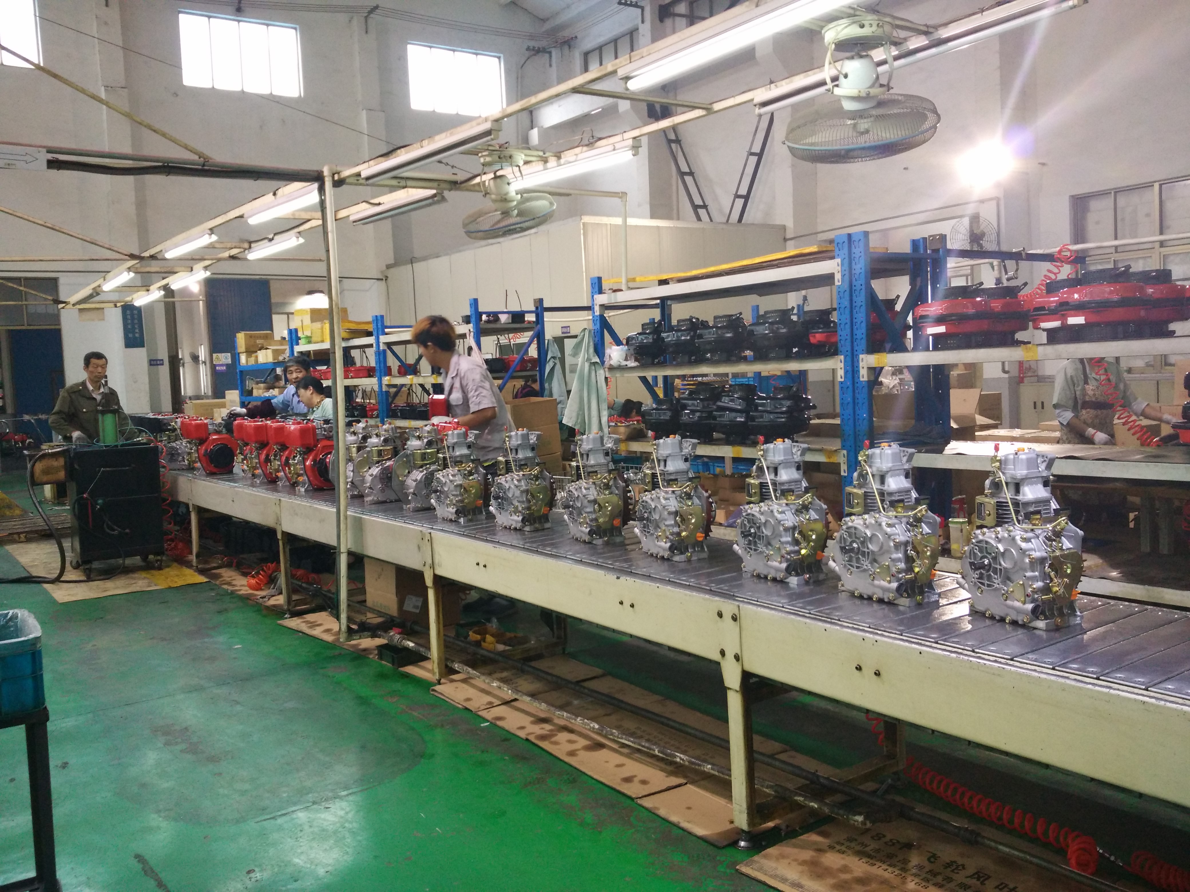 Wuxi Kaiao Power Machinery Co.,Ltd. कारखाना उत्पादन लाइन