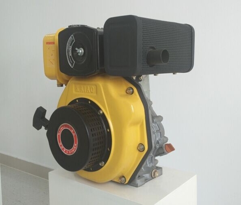 पेशेवर 3.68kva एक सिलेंडर छोटे डीजल इंजन 1500rpm Recoil स्टार्टर के साथ
