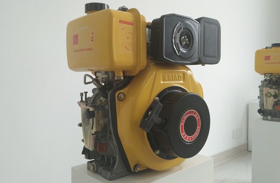 कस्टम 3000rpm मैनुअल स्टार्टर 7.6 एचपी टिलर इंजन, जबरन एयर कूल्ड इंजन