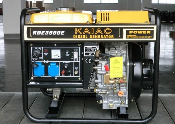 3kva ओपन फ्रेम एक सिलेंडर डीजल जनरेटर वर्टिकल डायरेक्ट इंजेक्शन
