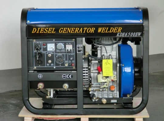 2.2kva 3600rmp डीजल जेनरेटर वेल्डर, मोटर जेनरेटर वेल्डिंग मशीन KDE6500EW