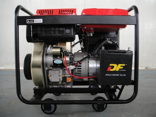 सीई छोटे डीजल जनरेटर 3 चरण 6.5kw डीजल जनरेटर सेट 8600E3 घर के लिए
